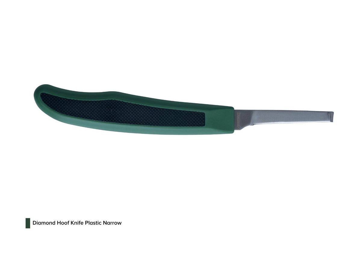 Diamond Hoof Knife Plastic Narrow